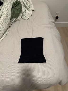 Aritzia Contour Black Bandeau Top